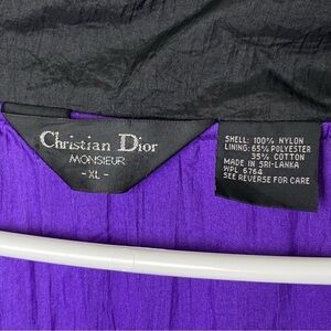 Vintage Christian Dior Monsieur Track Suit Jacket 90s XL